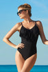 MagicSuit Solids VI Fringe Blaire One Piece Swimsuit